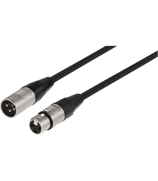 MONACOR XLR-kabel 10m sort - MECR-1000/SW MONACOR XLR-kabel 10m sort - MECR-1000/SW