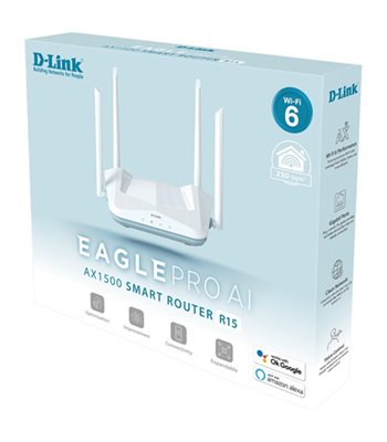 D-Link R15 Eagle Pro AI Wi-fi AX1500 - Router