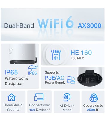 TP-Link Deco X50-Outdoor (1-pack) - Router