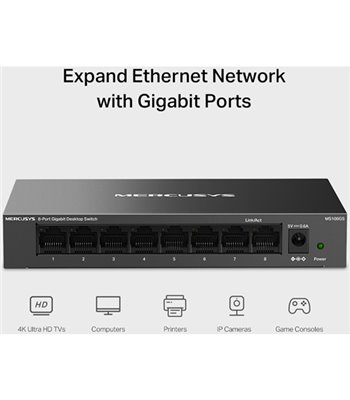 Mercusys MS108GS - Switch