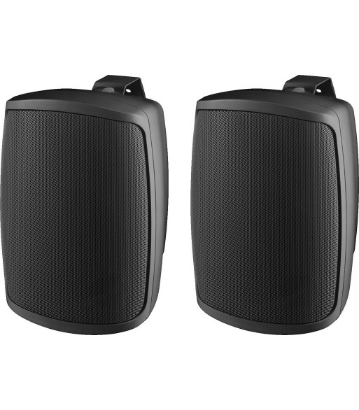 MONACOR 100V højttalersæt sort - WALL-04T/SW MONACOR 100V højttalersæt sort - WALL-04T/SW