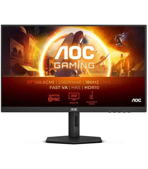 AOC 27'' QHD, 180 Hz, Q27G4XN - Gaming skærm AOC 27'' QHD, 180 Hz, Q27G4XN - Gaming skærm