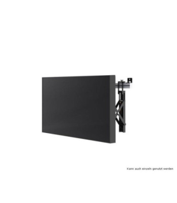 SMS Multi Display Wall+ - Sort/aluminium