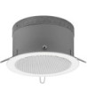MONACOR 100V højttaler EN54 2 x 6Wmax - EDL-165AB/WS