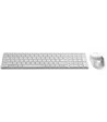 RAPOO Keyboard/Mice Set 9750M, hvid - Tastatur og mus