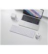 RAPOO Keyboard/Mice Set 9750M, hvid - Tastatur og mus
