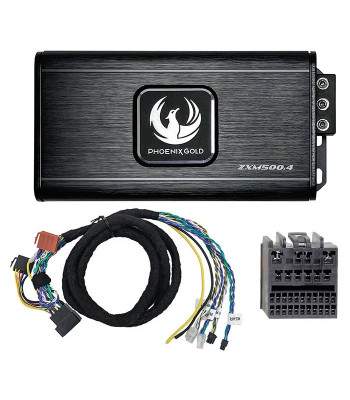 Ford 500W 4-kanals plug and play premium forstærkeropgradering.