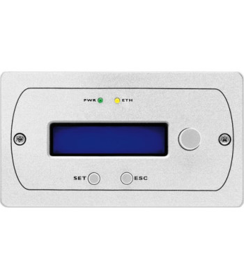 MONACOR Betjeningspanel DRM882LAN - DRM-882WPX