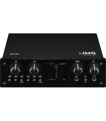 IMG STAGELINE USB audio interface 2 kanaler - MX-2IO