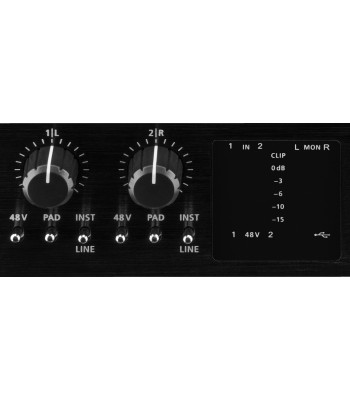 IMG STAGELINE USB audio interface 2 kanaler - MX-2IO