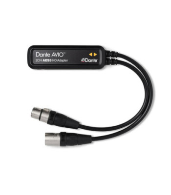 Dante(R) AES3/EBU adapter - ADP-AES3-2X2