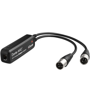 Dante(R) analog output adapter - ADP-DAO-0X2