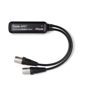 Dante(R) analog output adapter - ADP-DAO-0X2