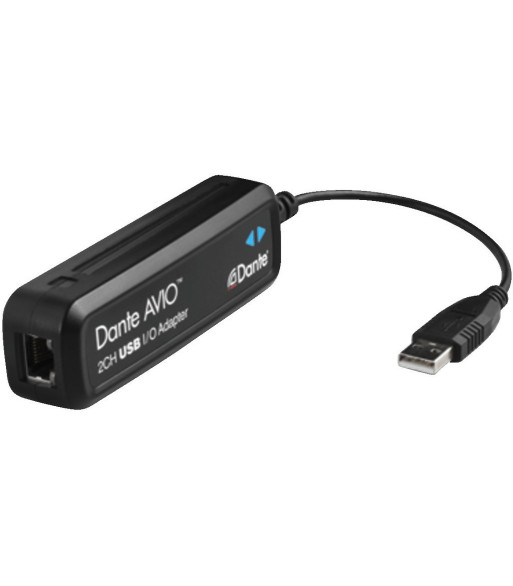 Dante(R) USB adapter - ADP-USB-2X2 Dante(R) USB adapter - ADP-USB-2X2