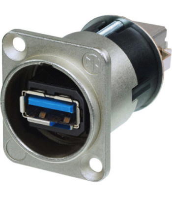NEUTRIK USB 3.0 chassisstik - NAUSB-3