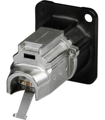 NEUTRIK CAT6 chassisstik - NE-8FDXY6B