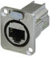 NEUTRIK CAT6 chassisstik - NE-8FDXP6