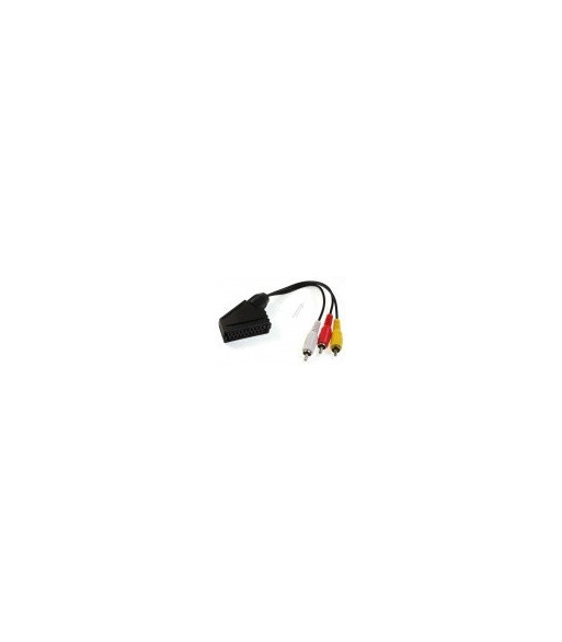 SCART ADAPTER/3xRCA Han