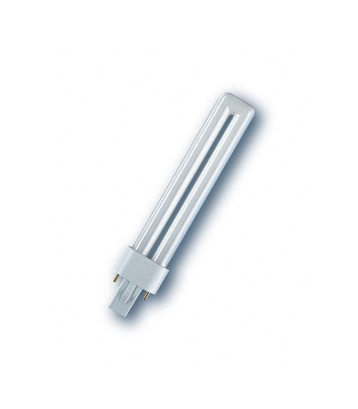 OSRAM KOMPAKT LYSSTOFRØR 9 W - DULUX S 9 W/827 G23