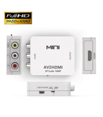 AV PHONO TO HDMI CONVERTER