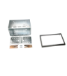 2-DIN facia plate Universal (115 mm)