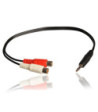 Phono til minijack adaptor