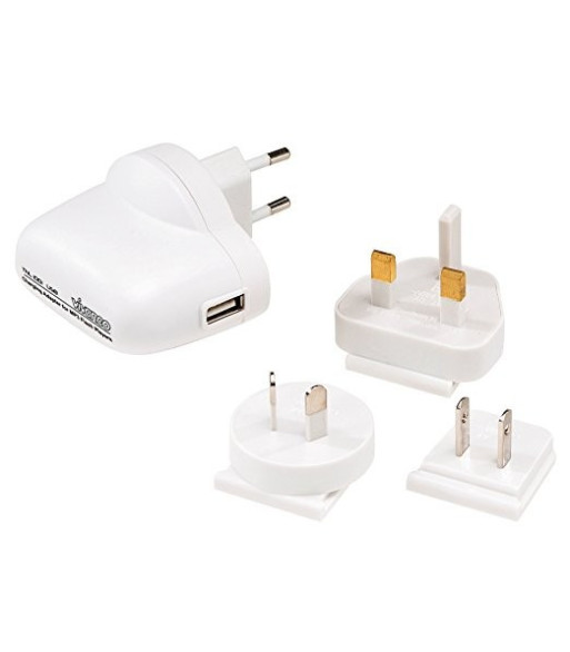 Vivanco AC/USB Charging Adapter