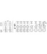 MONACOR 100V matrixforstærker 2x240W - PA-M224