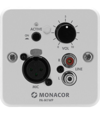 MONACOR Vægpanel - PA-M1WP