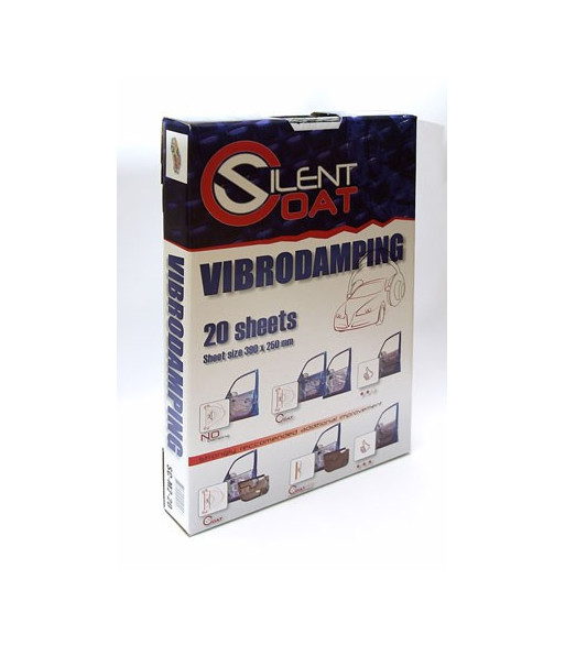 Silent Coat Vibrodamp (Økopakning - 20 Ark) Silent Coat Vibrodamp (Økopakning - 20 Ark)