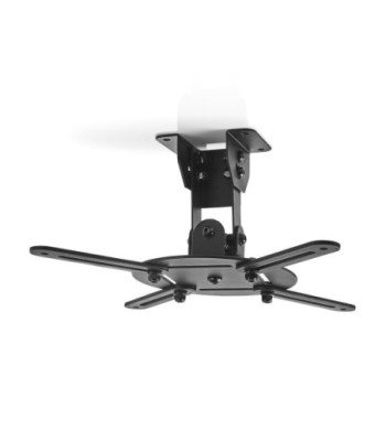 Loftsbeslag til projektor | 360° roterbar | Maks. 10 kg | 130 mm loftsafstand | Sort