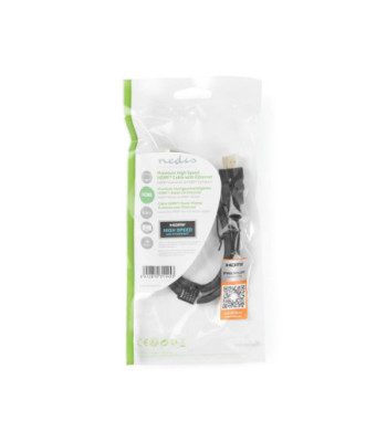 Premium High Speed HDMI_-kabel med Ethernet | HDMI_-stik - HDMI_-stik | 0
