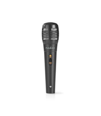 Karaoke Mixer-sæt | 2 mikrofoner medfølger | Sort