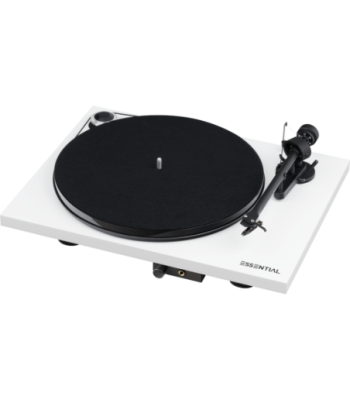 Pro-Ject ESSENTIAL III HP White OM10