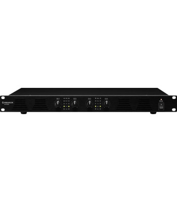 MONACOR 100V forstærker 4x120W digital - PA-4120D