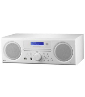 Scansonic DA310 DAB+ m. cd og Bluetooth - Hvid