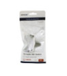 Sinox One universal mobilholder til bilens ventilationskanaler. Hvid