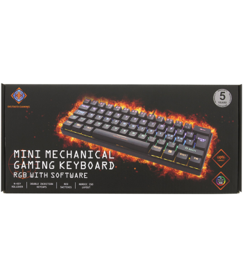 DELTACO GAMING MEKANISKT 60% RGB-TANGENTBORD