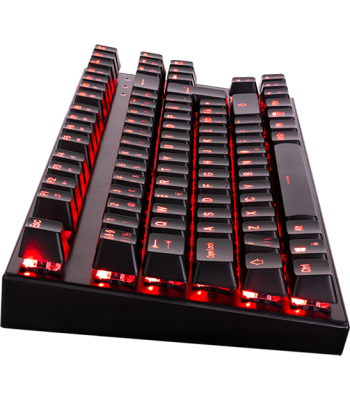FOURZE GK140 COMPACT GAMING KEYBOARD RGB - MEKANISK KEYBOARD