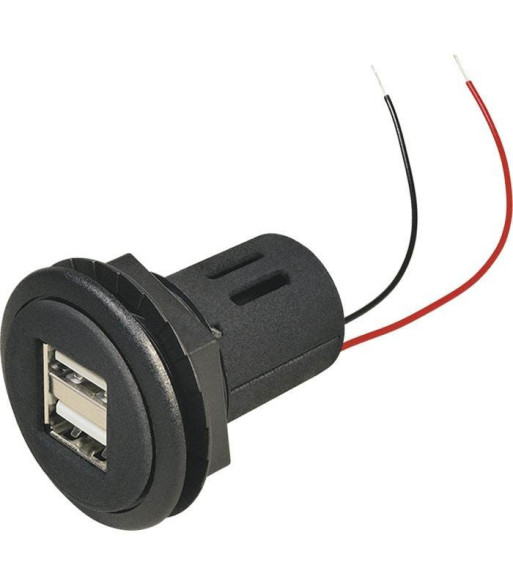 USB udtag 2 USB 8-24v 2 x 2500 ma USB udtag 2 USB 8-24v 2 x 2500 ma