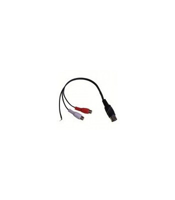 5POL-DIN-STIK / 2X PHONOKOBLING + STEL