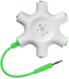 BELKIN ROCKSTAR MULTI HEADPHONE SPLITTER WHITE