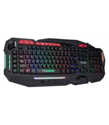 Marvo gaming tastatur. Nordisk. Sort