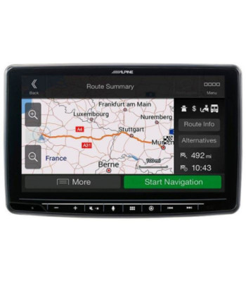 Alpine INE-F904DC Halo9 med navi og truck kort