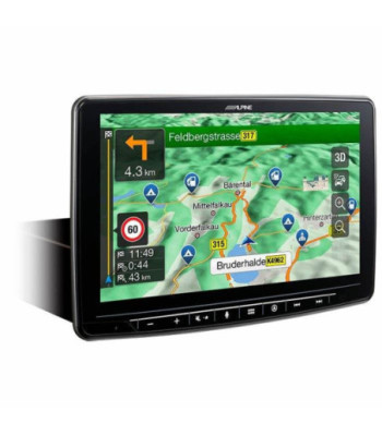 Alpine INE-F904D Halo9 med navi