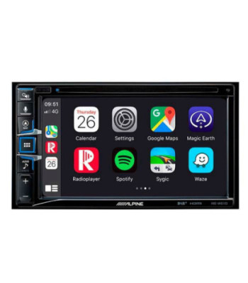 Alpine INE-W611DC 2-DIN multimedia station m truckkort