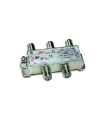 sat f splitter 4 ways 03-2525