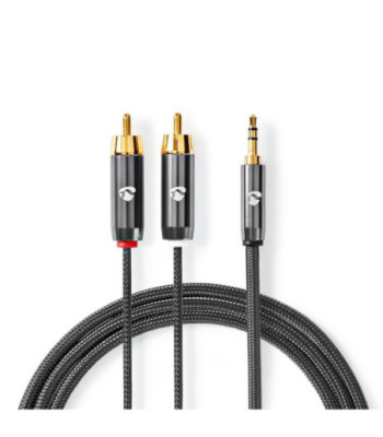 Stereo Audio kabel 5m