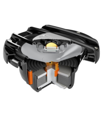 Hertz powersport coax højttaler 165mm med RGB LED beslysning