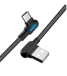 SiGN angled USB-C Cable with LED-indicator 5V